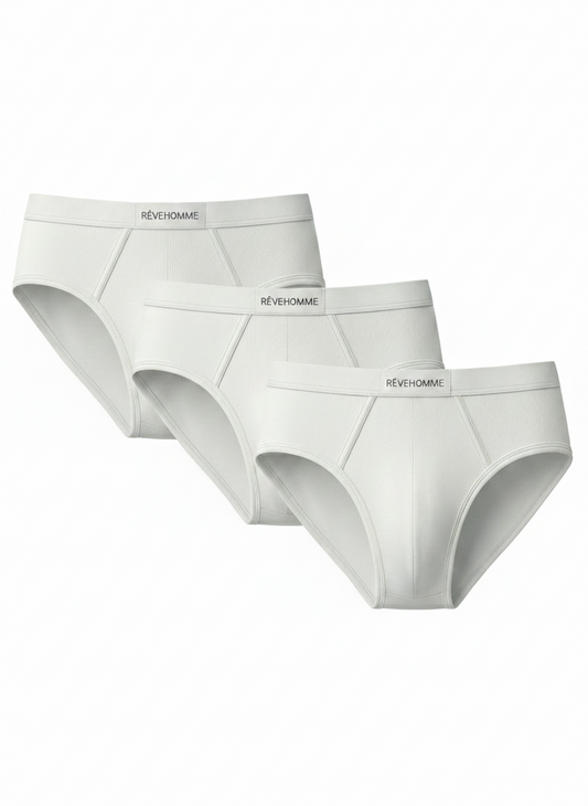 Brief White Orquídea 3-PACK